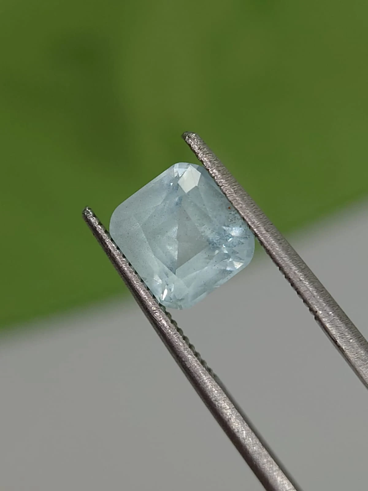 1.84ct Natural Aquamarine loose Gemstone From Nigeria — view 3